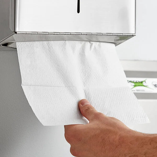 White M-Fold (Multifold) Towel