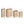 Load image into Gallery viewer, Choice 8&quot; x 4 1/2&quot; x 10 1/4&quot; Natural Kraft Paper Customizable Shopping Bag with Handles - 250/Case
